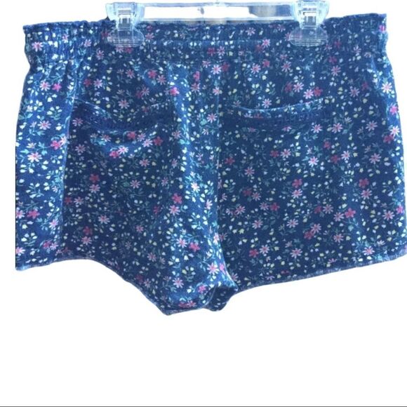 Jolt Relaxed Floral Tie Short Size 28 (Juniors 7) - Picture 5 of 10